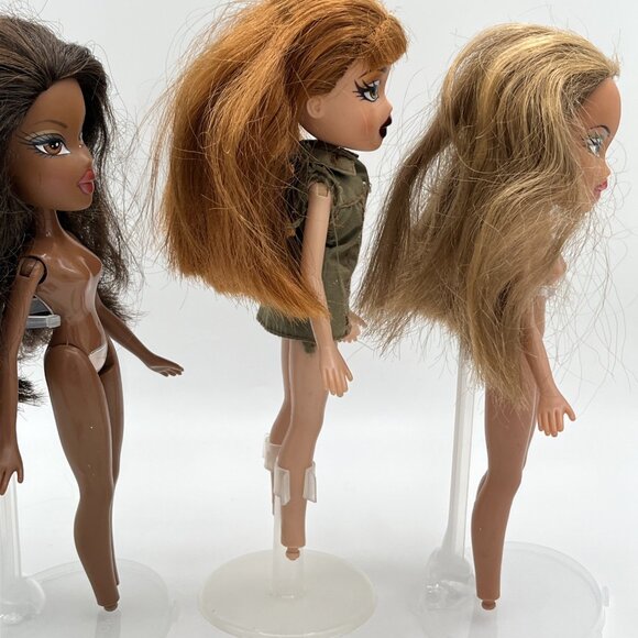 Bratz Doll Lot Meygan Fianna Sasha 2001–2003 Xpress It Girls Really Rock Stylin' - Picture 3 of 16